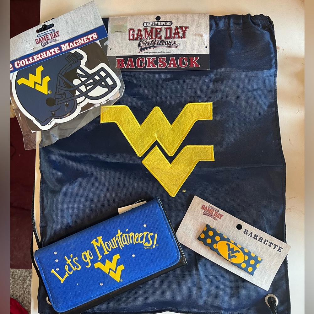 WVU Mountaineers sinch sak with WVU items